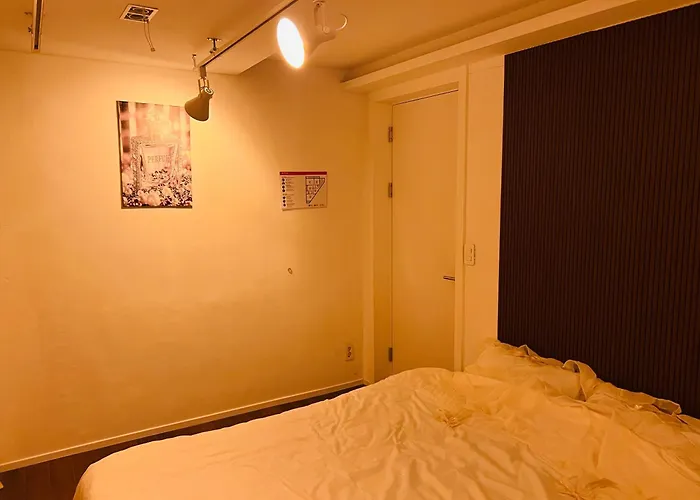 1 Minute From Hongdae Entrance Station #4 Beds #hotel Bedding #hongdae Main Street #famous Restaurants #luggage Storage #popular #3 #melow Hongdae
