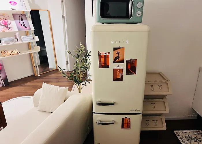 1 Minute From Hongdae Entrance Station #4 Beds #hotel Bedding #hongdae Main Street #famous Restaurants #luggage Storage #popular #3 #melow Hongdae